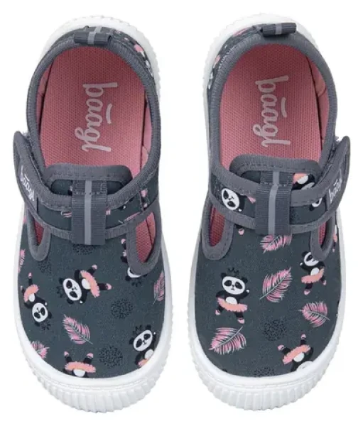 BAAGL Přezůvky Panda vel. 27 / Suchý zip
