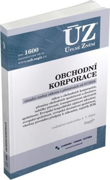 ÚZ 1600 Obchodní korporace,