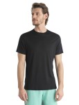 ICEBREAKER Mens Merino 125 Cool-Lite™ Sphere III SS Tee, Black velikost: S