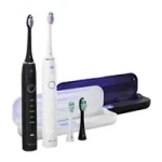 TrueLife SonicBrush Clean70 UV Duo / 2x sonický kartáček / 90.000 kmitů / 5 režimů / 4 hlavice (8596687100901)