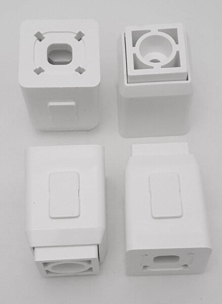 SAPHO - ZIG montážní sada, bílá mat NDZIGB