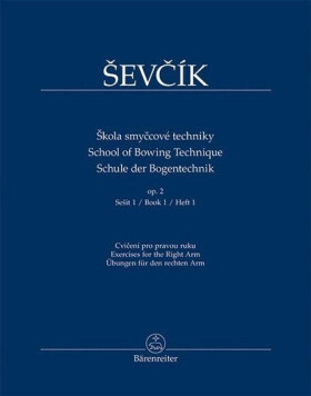 Škola smyčcové techniky op. 2, Sešit 1 - Otakar Ševčík
