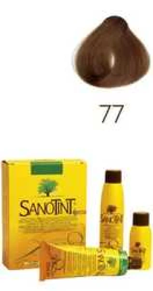 Sanotint 77 Barva na vlasy SENSITIVE tmavý zlatý blond 125 ml