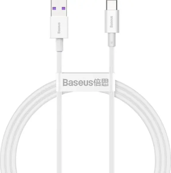 Baseus CATYS-02 bílá / Kabel USB-A (M) - USB-C (M) / 1 m (CATYS-02)