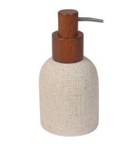 SAPHO - CRAFT dávkovač mýdla na postavení, acacia/béžová 8566