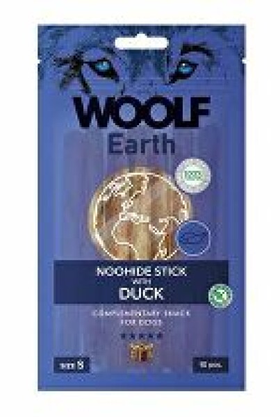 Woolf pochoutka Earth NOOHIDE S Duck 90g