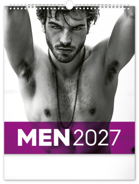 Nástěnný kalendář Men 2027, 30 x 34 cm