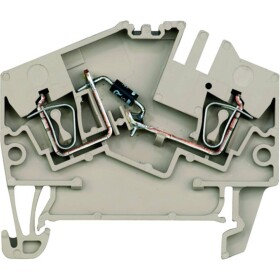 Weidmüller 1779110000 řadová svorka pro konstrukční prvky pružinová svorka Tmavě béžová 20 ks