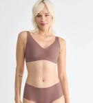 Dámská podprsenka ZERO Feel 2.0 Soft bra - BROWN - sv. hnědá 1141 - SLOGGI BROWN S