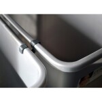 Koš na odpadky 10l - úzký - na tříděný odpad - nejsou víka