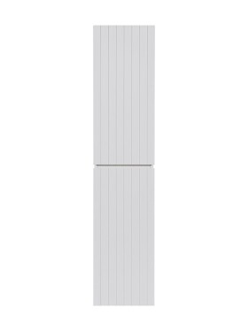 COMAD - Vysoká skříňka 2 dvířka ICONIC WHITE 5907611654965
