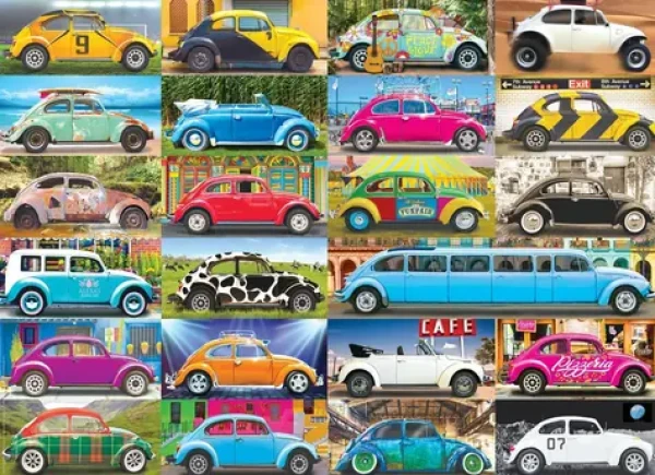 EUROGRAPHICS Puzzle Volkswagen Beetle: Brouk na cestách