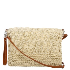 Stylová dámská crossbody kabelka Akita, béžová