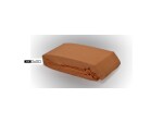 Stanex Froté napínací prostěradlo lososové ROZMĚR: (š/d/v) 200 x 200 x 20 cm, Barva: LOSOSOVÉ