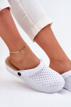 Pěnové Klapky Chodaky Dámské Bílé Faylina 38