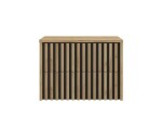 Koupelnová skříňka s krycí deskou SAT Delano 80x56x45 cm dub mat DELANO80ZDCDE DELANO80ZDCDE