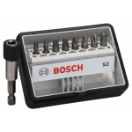 Sada šroubovacích bitů Bosch 11 dílná včetně držáku bitů PH2. PZ2. T10. T15. T20. T25. S0,6 x 4,5. S0,8 x 5,5. HEX3. HEX4. HE x 5. 25 mm