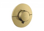 AXOR - ShowerSelect ID Termostatická baterie pod omítku, HighFlow, leštěný vzhled zlata 36759990