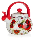 BANQUET Konvice POPPY / Smaltovaná / pískací / 2,2 l (100001285680)