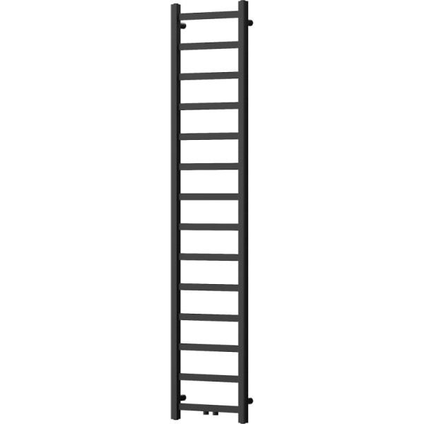 MEXEN - Bolt otopný žebřík/radiátor 1800 x 400 mm, 406 W, černá W126-1800-400-00-70