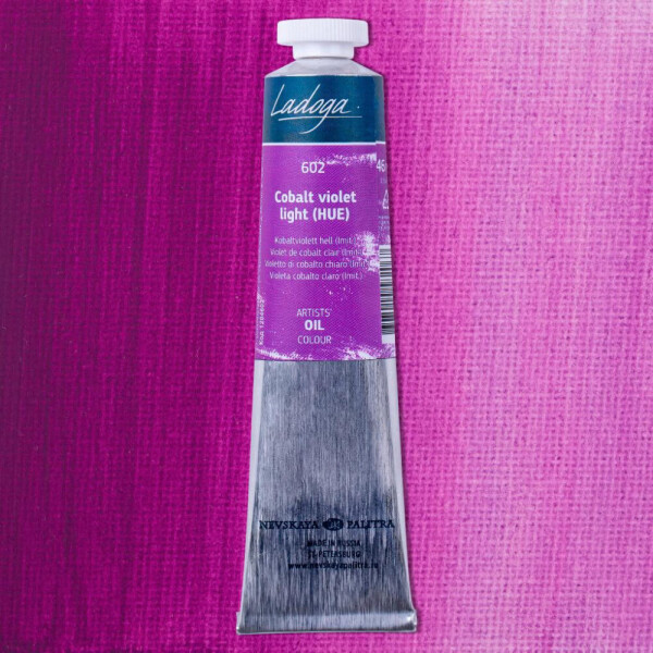 Nevskaya Palitra 1204602 Ladoga oil 46 ml kobalt fialový světlý 602
