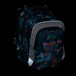 Bagmaster LUMI 24 E školní batoh – kostičkový svět