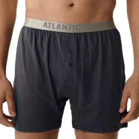 Pánské boxerky 005 graphite - Atlantic grafitová S