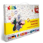 Antistresové omalovánky TSvetnoy TSvetnoy, LE053e, Diamond painting - diamantové malování, 30 x 40 cm, Jahodová marmeláda