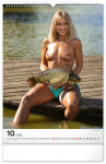 Nástěnný kalendář 2026 NOTIQUE - Girls and Carps, 33 x 46 cm