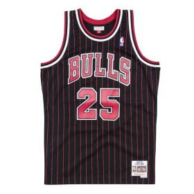 Mitchell & Ness Pánský dres Chicago Bulls NBA Steve Kerr #25 1995-96 Swingman Pinstripe Velikost: L