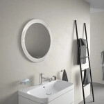 DURAVIT - Happy D.2 Plus Zrcadlo, průměr 700 mm, s LED osvětlením HP7480S00000000