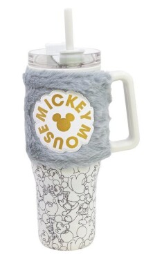 Mickey Mouse Termohrnek s plyšovým návlekem 770ml