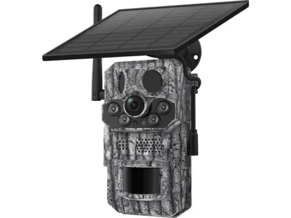 Viking HDs05 4G venkovní solární IP kamera černá / 3MP / 2304 x 1296 / slot na microSD kartu / IP66 (VHDS054G)
