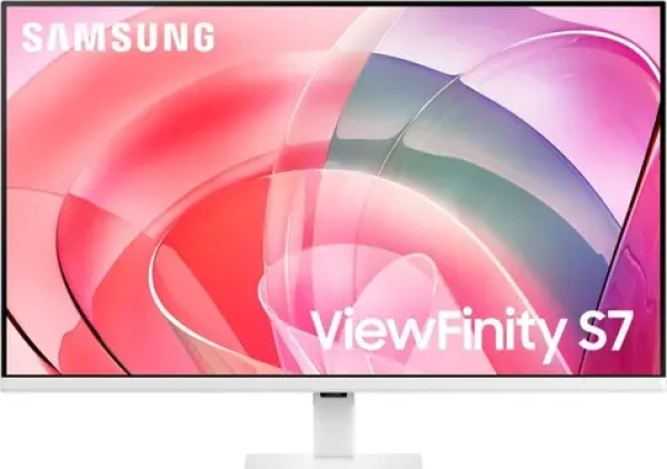 32" SAMSUNG ViewFinity S70D bílá / VA / 3840 x 2160 / 16:9 / 5ms / 3000:1 / 350cd / HDMI+DP (LS32D701EAUXEN)