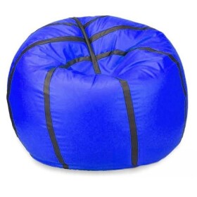 FRONTI Sedací vak - míč basketballový - modrý