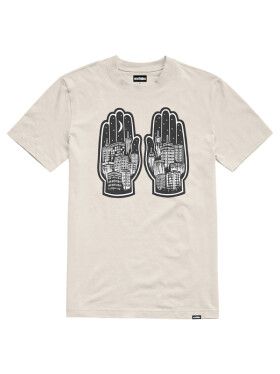 Etnies Hands NATURAL pánské tričko krátkým rukávem