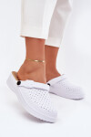 Pěnové Klapky Chodaky Dámské Bílé Faylina 38