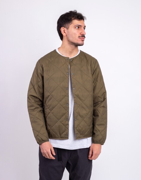 Gramicci Thermal Insulation Quilted Jacket DEEP LAUREL S