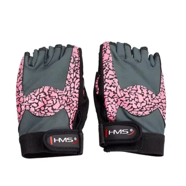 HMS RST03 Fitness rukavice růžové (5907695523324)