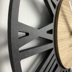 DumDekorace Nástěnné hodiny v luxusním stylu LOFT PICCOLO 30cm