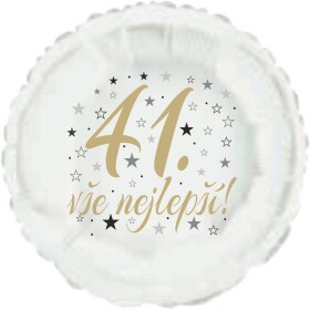 41. narozeniny balónek kruh Balonky.cz 41. narozeniny balónek kruh Balonky.cz