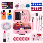 MalPlay Dětská kosmetika v kufříku Make-up Malá Lady