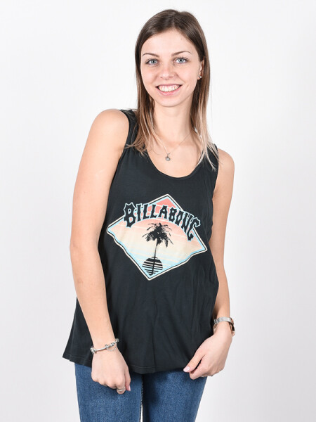 Billabong SPRING FESTIVAL black dámská tílko - XS