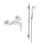 Sprchová baterie SAT Feel se sprchovým setem 150 mm chrom SATBSFEEL268SET1 SATBSFEEL268SET1