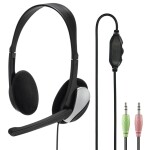 Hama PC Office stereo headset HS-P100 černá (139900)