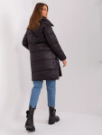 Černá lehká dámská prošívaná zimní bunda Factory Price (TR8310) odstíny černé S (36)
