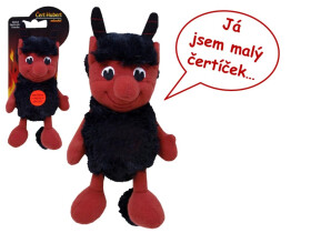 Čert Hubert 18cm, mluvící