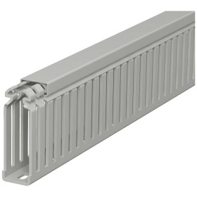 OBO Bettermann 6178320 vodicí lišta (d x š x v) 2000 x 25 x 75 mm 1 ks kamenná šedá