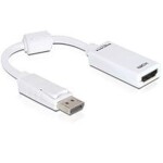 Digitus DisplayPort adapter cable, DP - HDMI type A M/F, 0.15m,w/interlock, DP 1.1a compatible, CE, bl