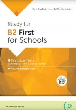 Ready for B2 First for Schools Practice Tests + Digital Book + App